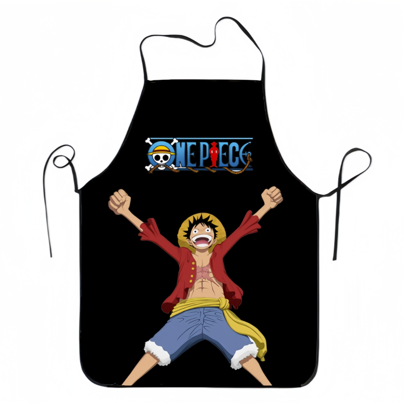 Kitchen Baking Gifts - One Piece Luffy Anime Apron Kitchen