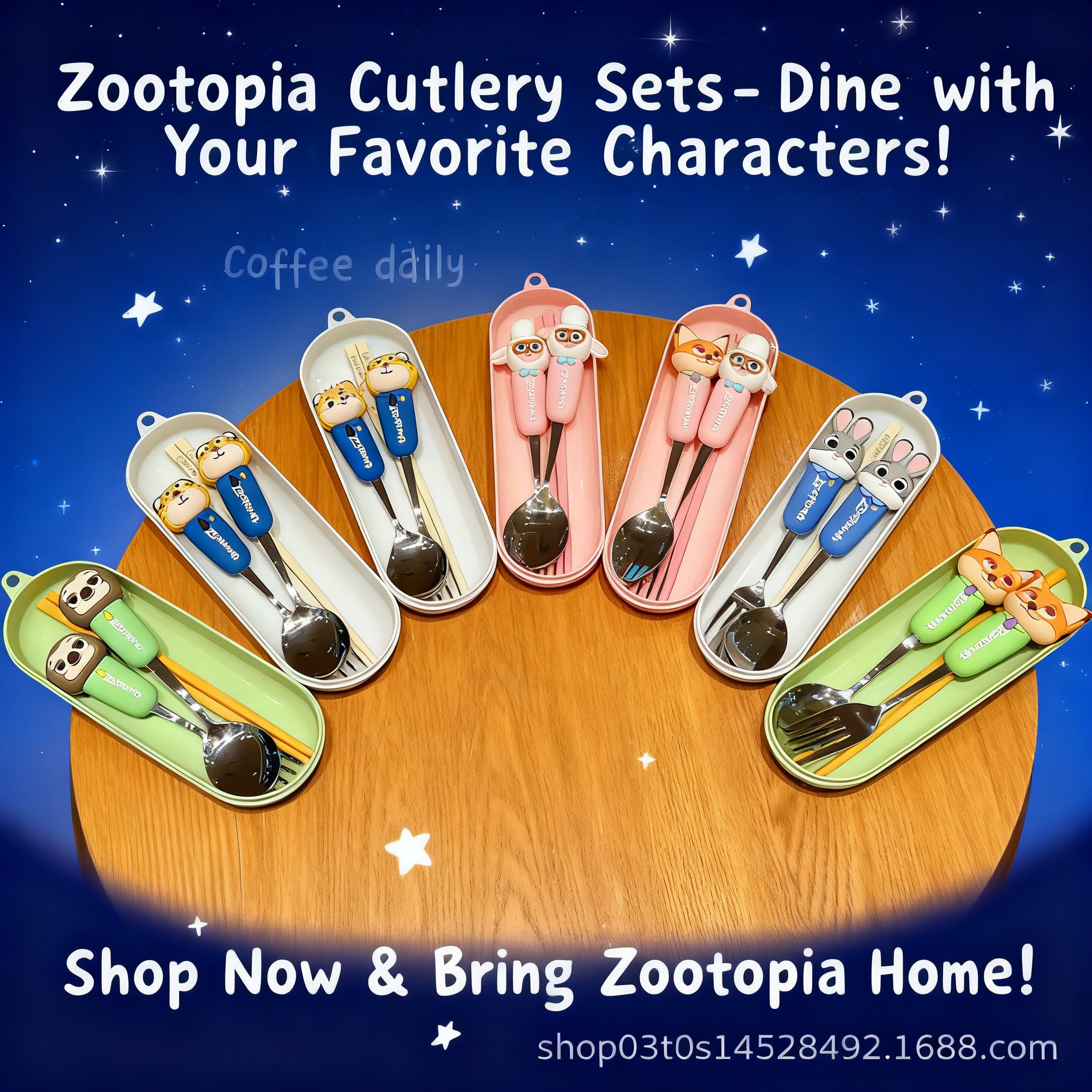 Kitchen Utensils - Zootopia Judy Nick 304 Stainless Steel