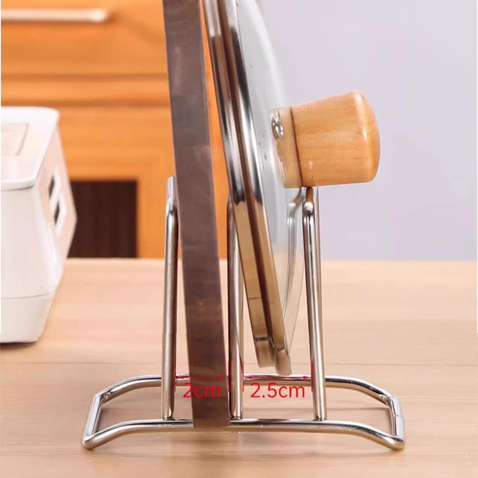 Cutting Board Holder Stainless – Kitchen Baking Sheet Organizer Bewertung und Preis