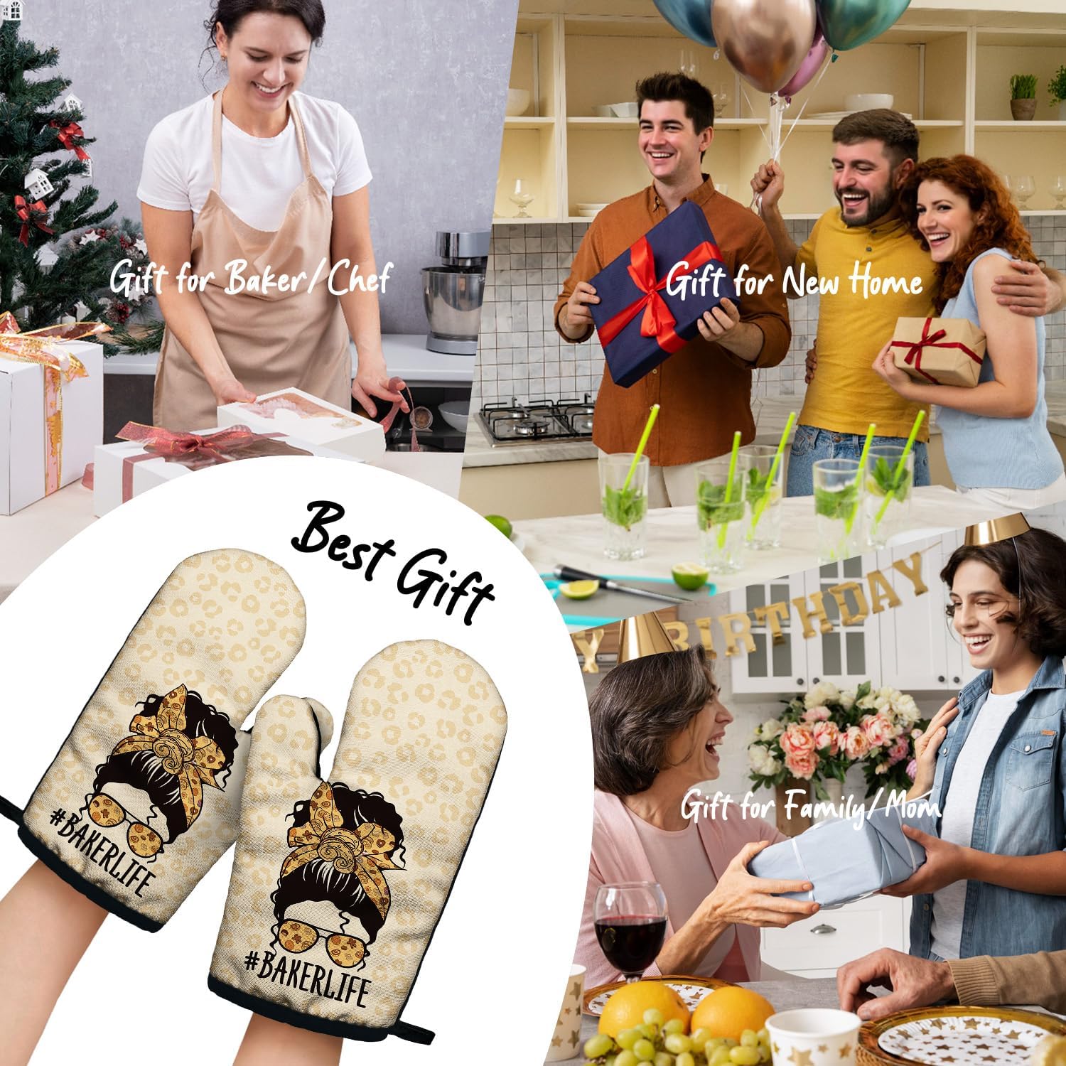 Baker Life Funny Oven Mitts wi – Kitchen And Baking Life Bewertung und Preis