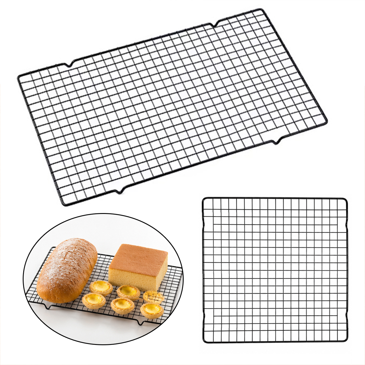 1/2pcs Cake Cooling Rack Small – Cooling Rack Wire Bewertung und Preis