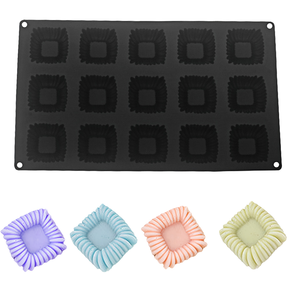15-Cell Square Coil Texture De – Baking Kitchen Design Bewertung und Preis