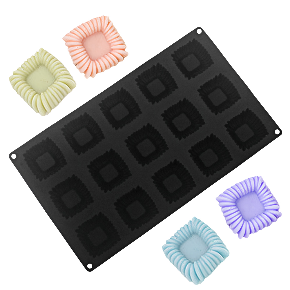 15-Cell Square Coil Texture De – Baking Kitchen Design Bewertung und Preis