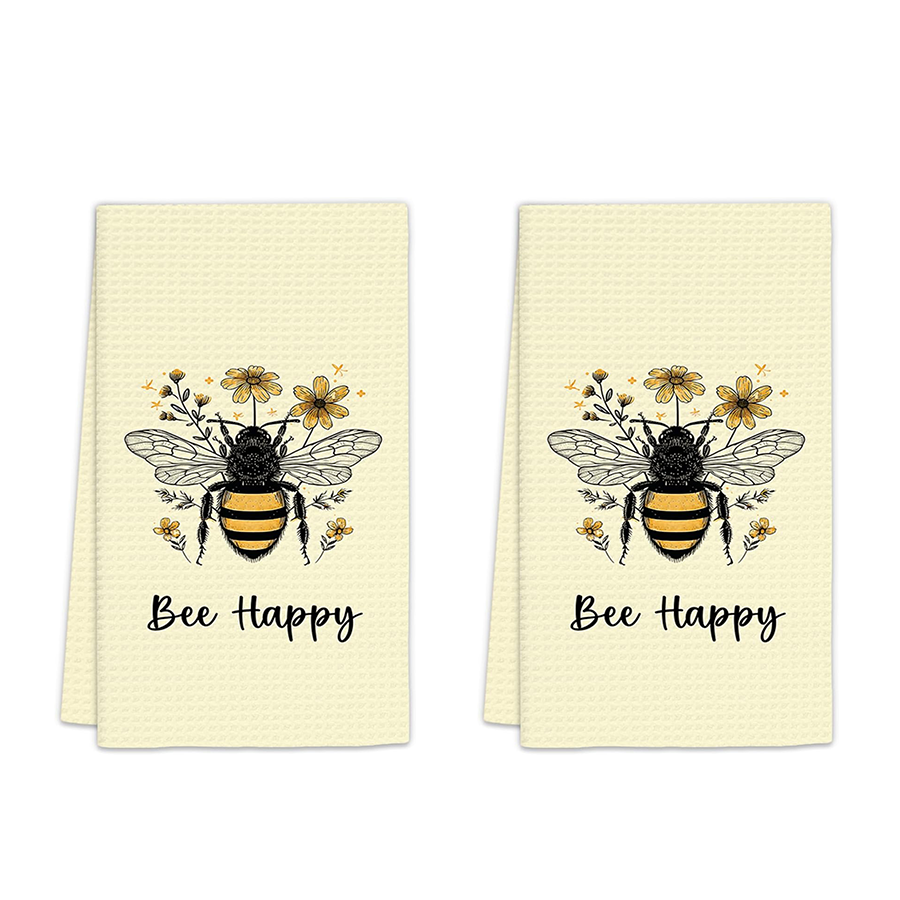 2Pcs, Summer Bee Happy Kitchen – Kitchen And Baking Life Bewertung und Preis
