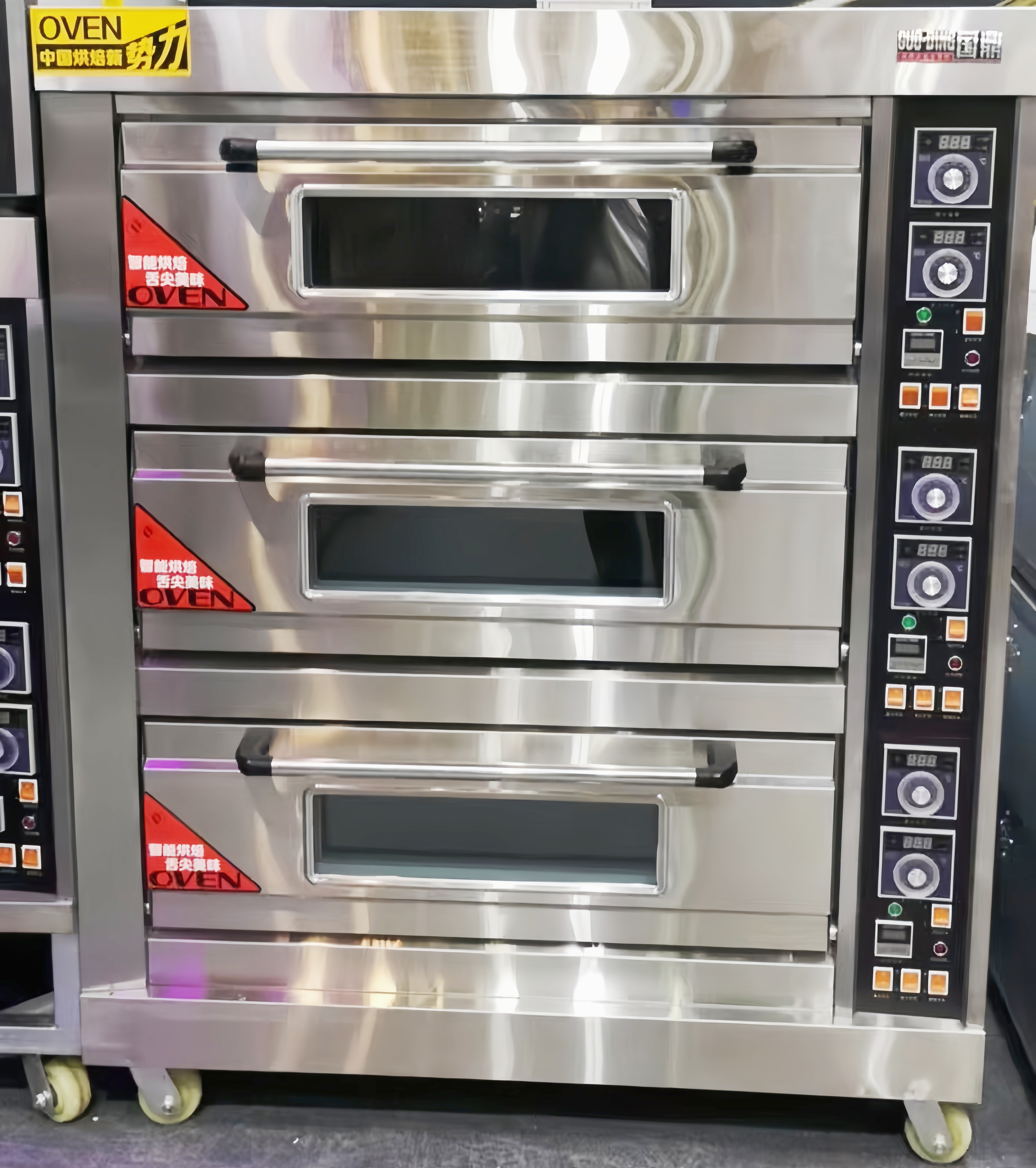 Commercial Guangzhou 3 Deck 6  – Commercial Kitchen Baking Equipment Bewertung und Preis