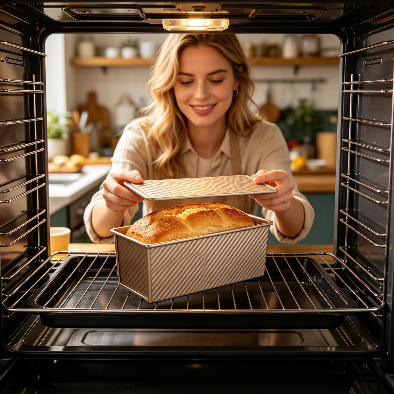 Bread Baking Pan Corrugated Ca – Kitchen Baking Pans Bewertung und Preis