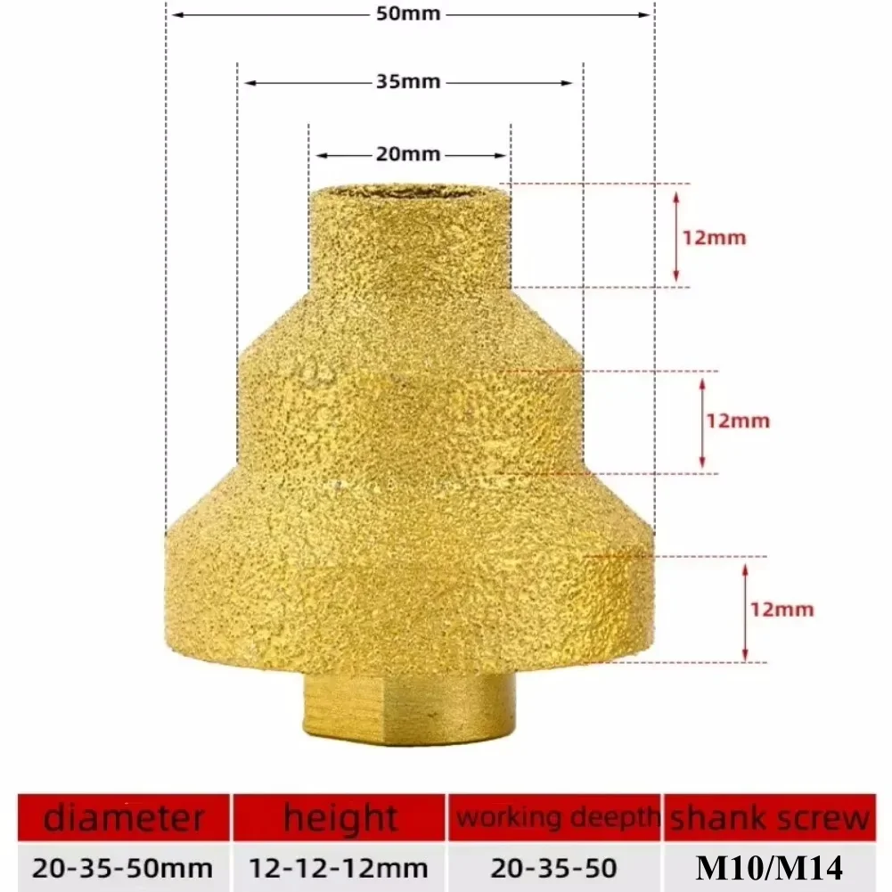 20-50mm Brazing Step Drill Bit – Rolling Pin Marble Bewertung und Preis