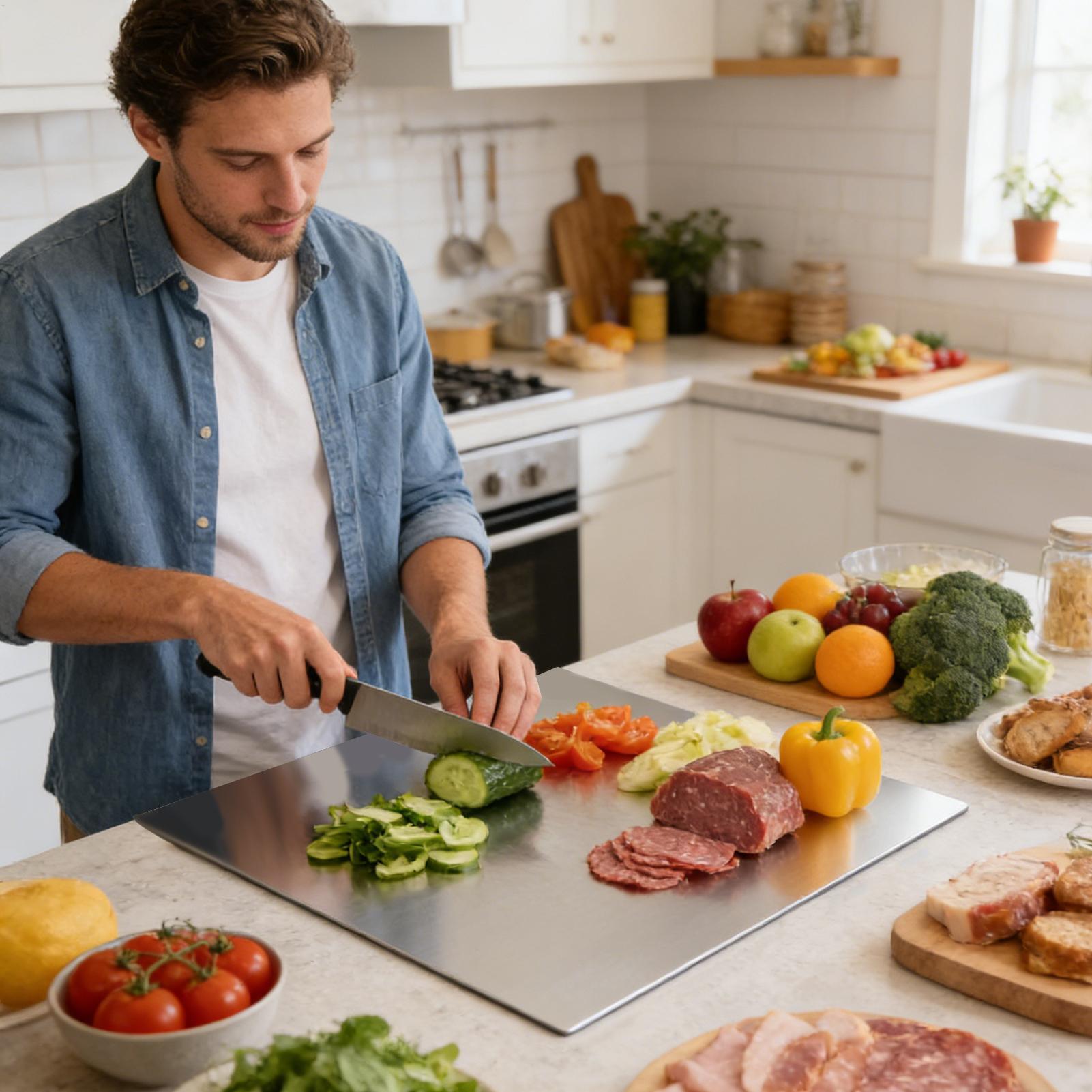 Stainless Steel Cutting Board  – Kitchen Baking Bewertung und Preis