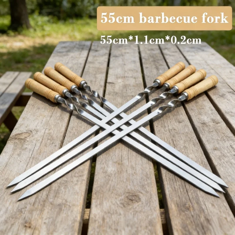 6pcs BBQ Skewer Stainless Stee – Kitchen Baking Sheet Organizer Bewertung und Preis