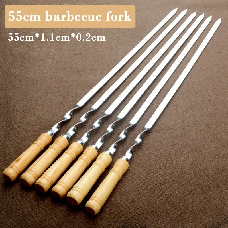 6pcs BBQ Skewer Stainless Stee – Kitchen Baking Sheet Organizer Bewertung und Preis