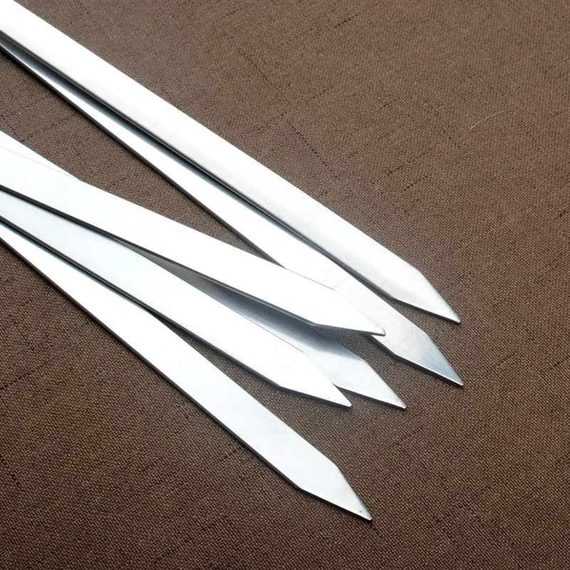 6pcs BBQ Skewer Stainless Stee – Kitchen Baking Sheet Organizer Bewertung und Preis