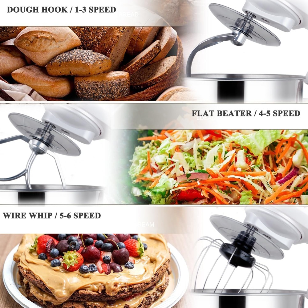 5QT Stand Mixer 6 Speed Tilt-H – Kitchen Baking Mixer Bewertung und Preis