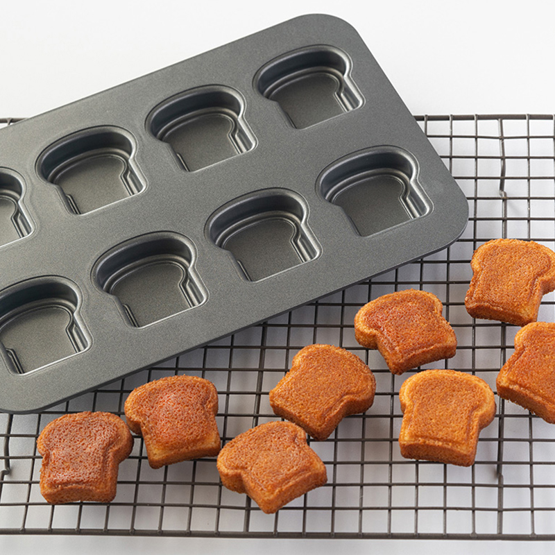 8 Cavity Toast Bread Pattern C – Kitchen Baking Pans Bewertung und Preis