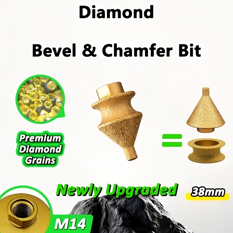 M14 Industrial Thread Diamond  – Rolling Pin Marble Bewertung und Preis