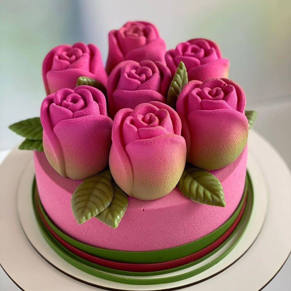 Valentine's Day 15-Cell Rose B – Baking Kitchen Design Bewertung und Preis