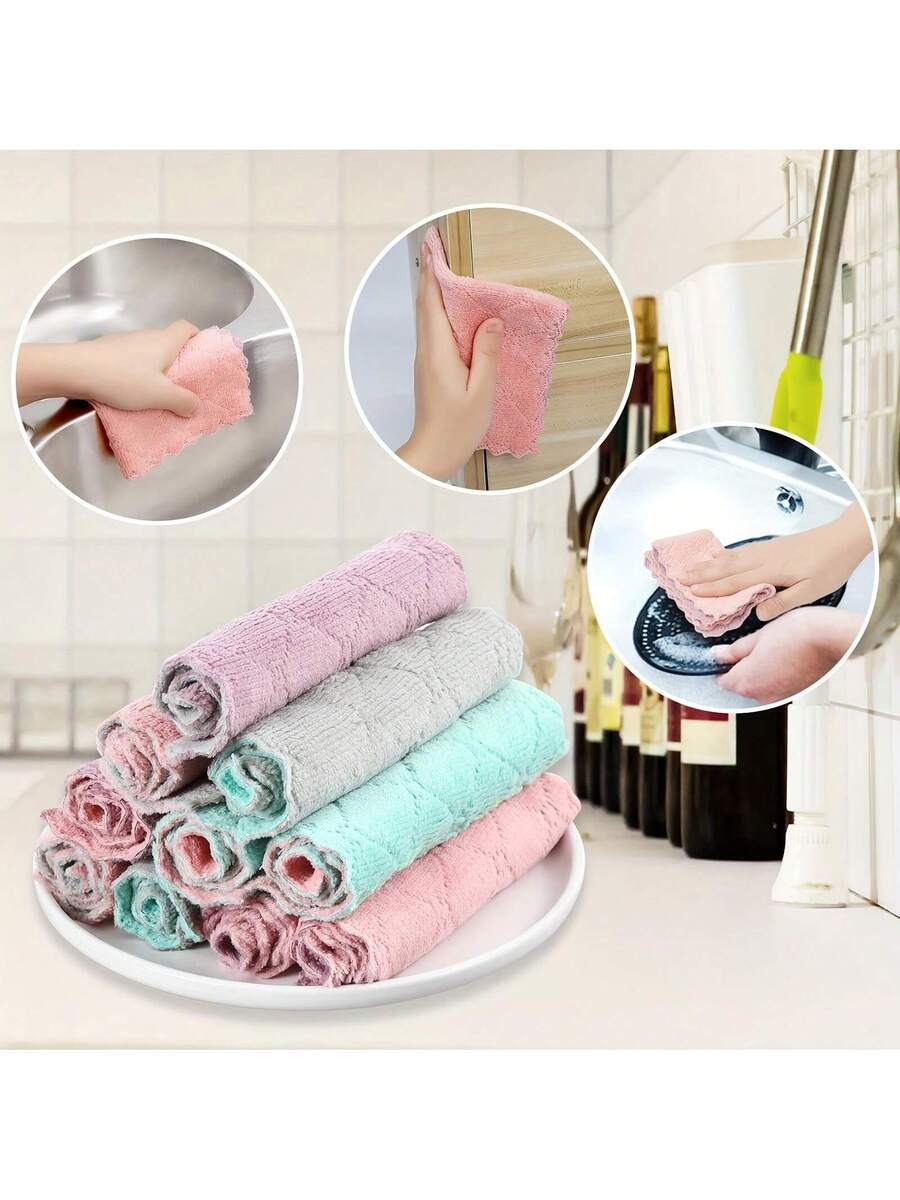 10pcs Kitchen Towels Set Dishc – Kitchen Baking Bewertung und Preis
