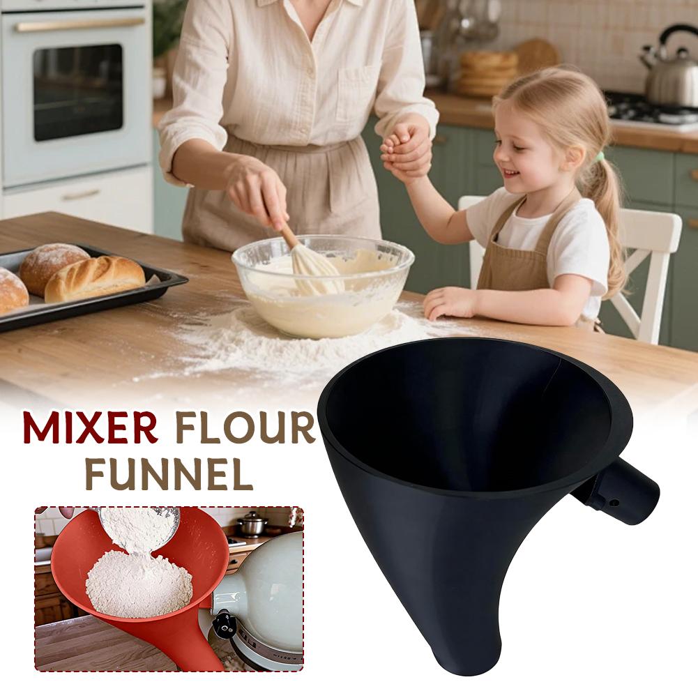 Spill Proof Flour Funnel for 5 – Kitchen Baking Mixer Bewertung und Preis