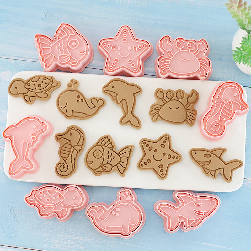 8Pcs/set Cookie Cutters Plasti – Kitchen And Baking Life Bewertung und Preis