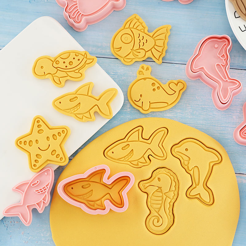 8Pcs/set Cookie Cutters Plasti – Kitchen And Baking Life Bewertung und Preis
