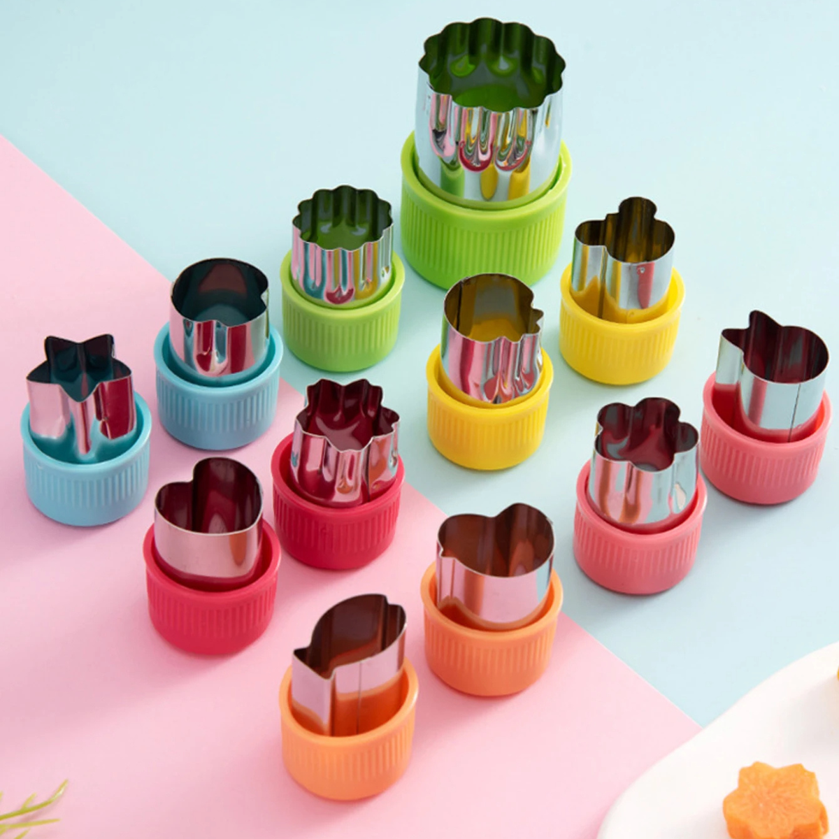 Colorful Cookie Cutter Set, 12 – Cookie Cutter Set Bewertung und Preis