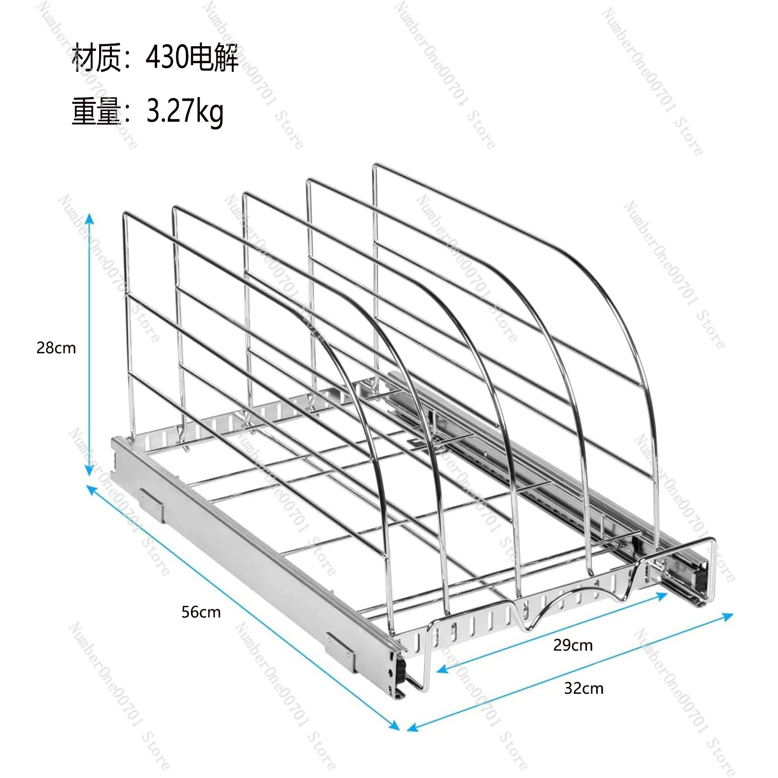 Slide-Out Kitchen Cabinet Orga – Kitchen Baking Sheet Organizer Bewertung und Preis
