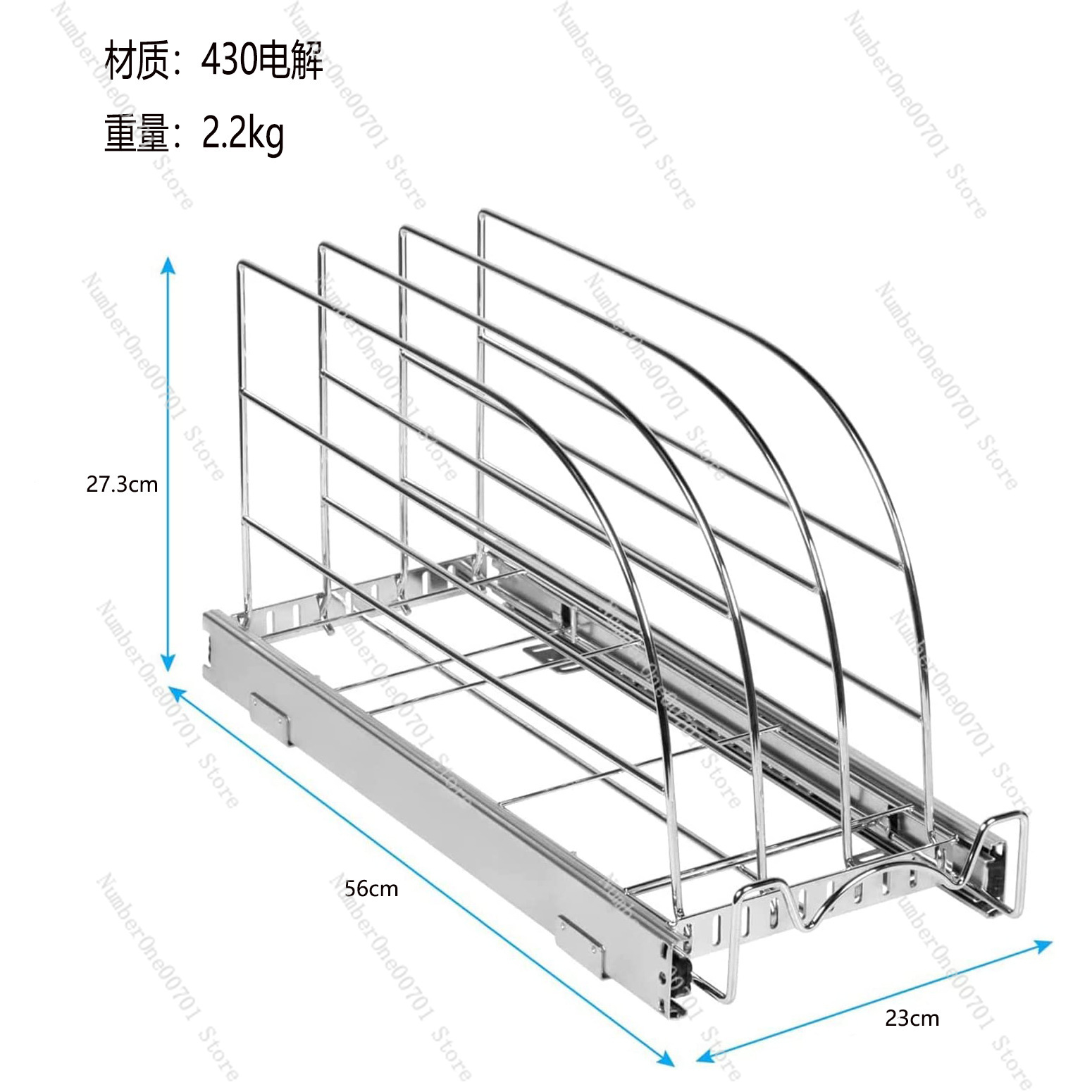 Slide-Out Kitchen Cabinet Orga – Kitchen Baking Sheet Organizer Bewertung und Preis