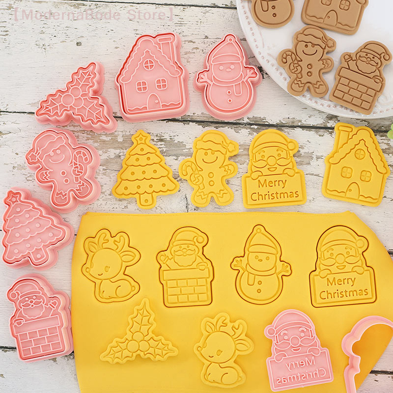 【M】3D Christmas Cookie Cutter  – Kitchen Baking Gifts Bewertung und Preis