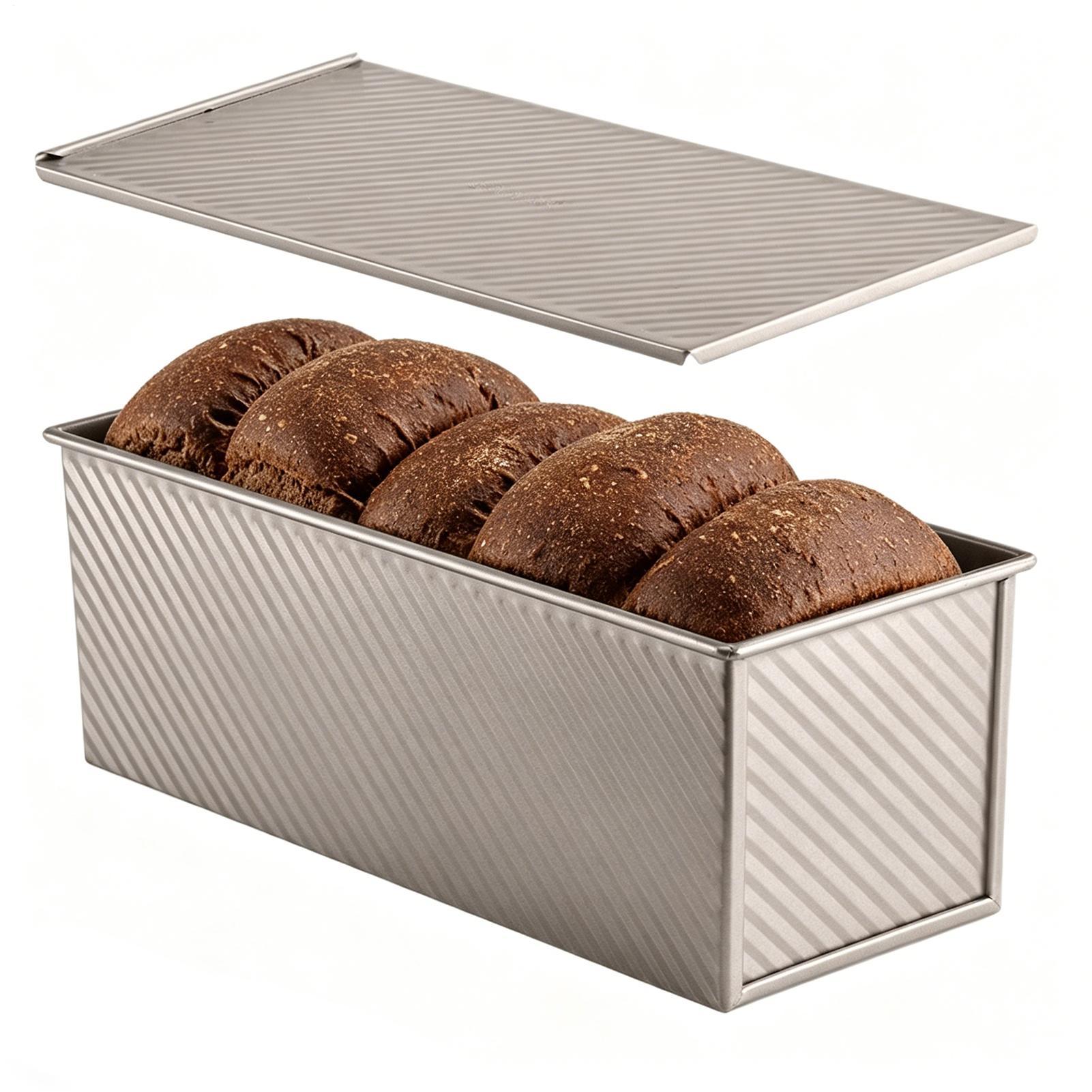 Loaf Pan With Lid Corrugated C – Kitchen Baking Pans Bewertung und Preis