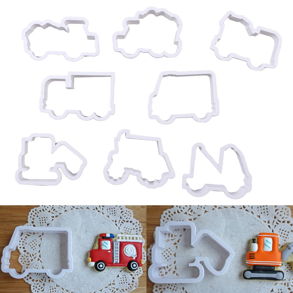 8Pcs Cute Car Design Plastic C – Baking Kitchen Design Bewertung und Preis