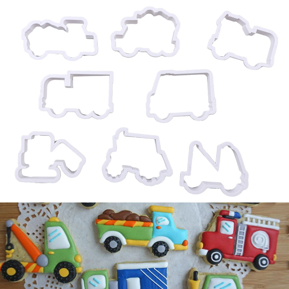 8Pcs Cute Car Design Plastic C – Baking Kitchen Design Bewertung und Preis