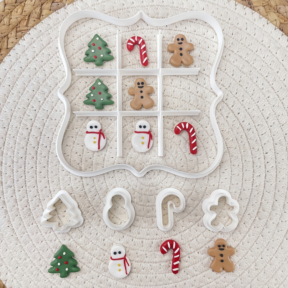 6Pcs Christmas Tic Tac Toe Coo – Cookie Cutter Set Bewertung und Preis