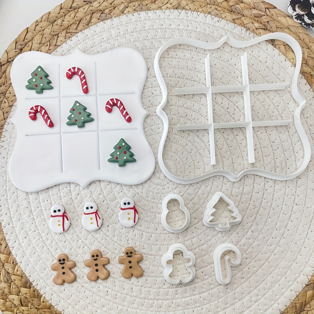 6Pcs Christmas Tic Tac Toe Coo – Cookie Cutter Set Bewertung und Preis