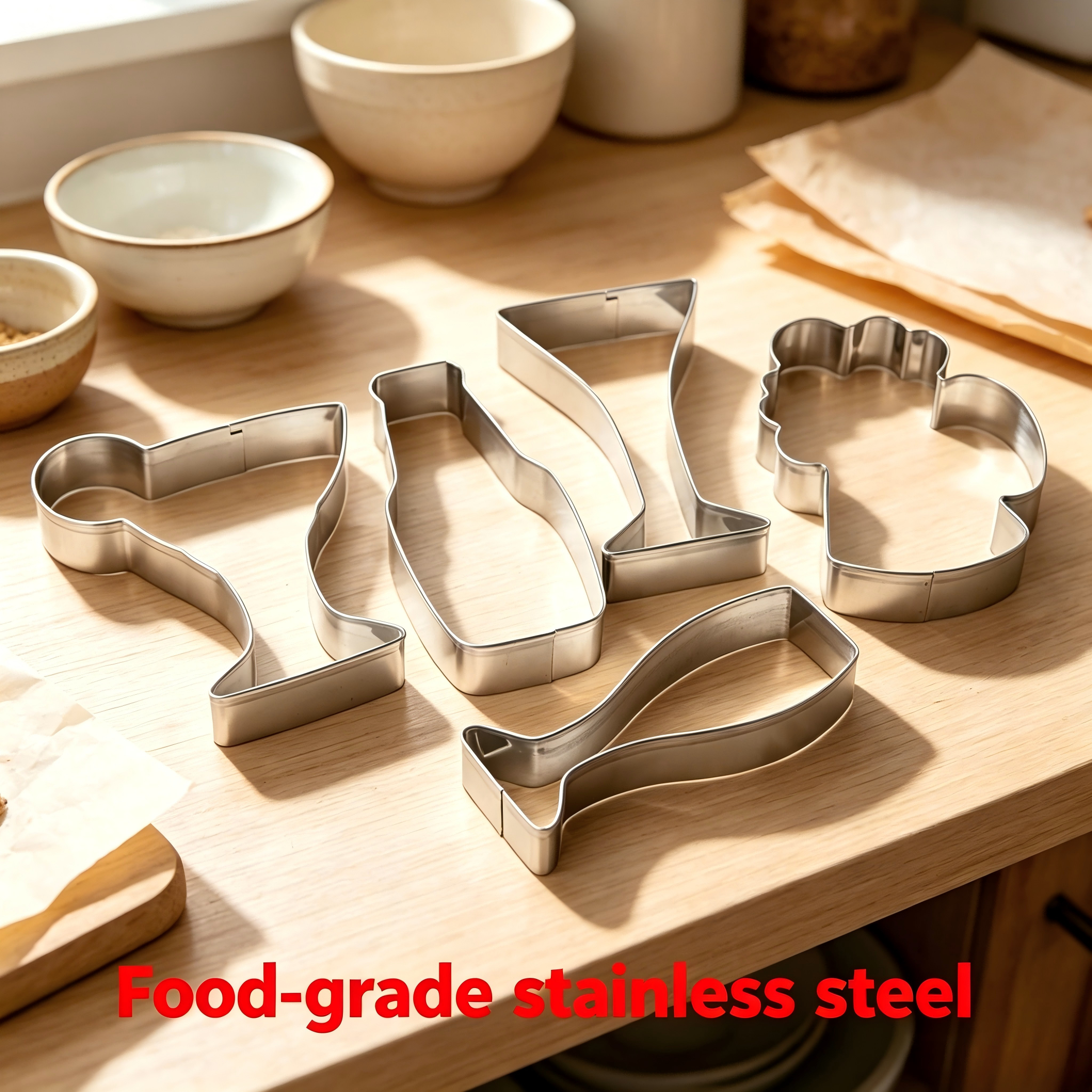Cookie Cutter Set, 5PCS Cockta – Cookie Cutter Set Bewertung und Preis
