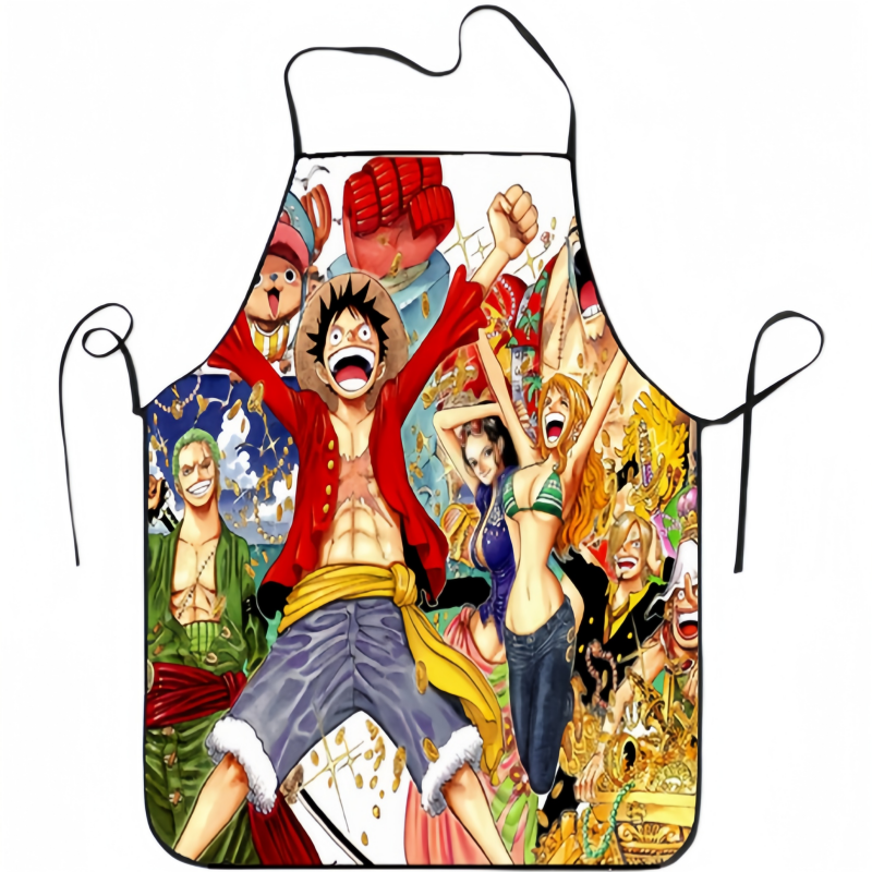 One Piece Luffy Anime Apron Ki – Kitchen Baking Gifts Bewertung und Preis