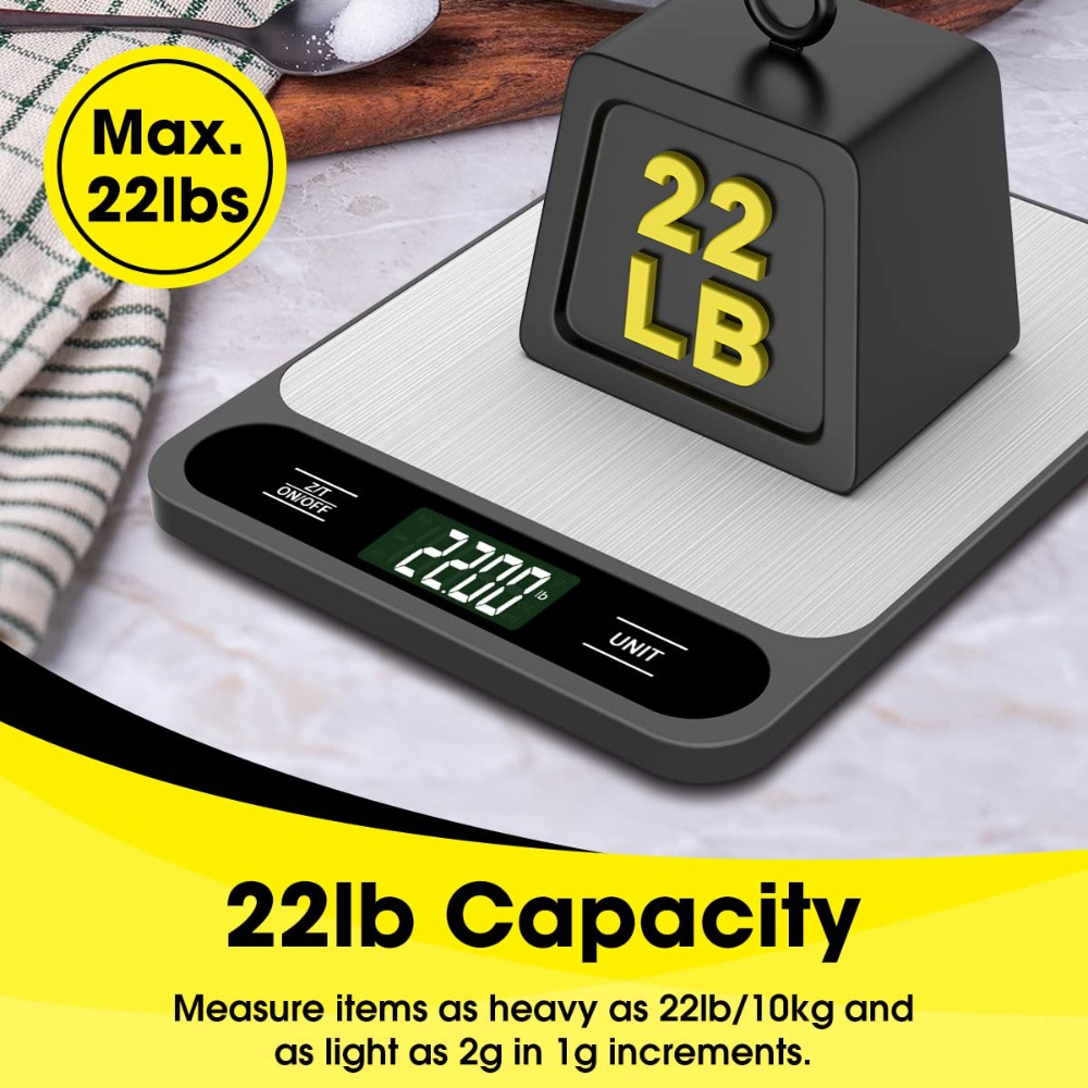Mik-Nana Food Scale, 10kg/22lb – Kitchen Baking Unit Bewertung und Preis