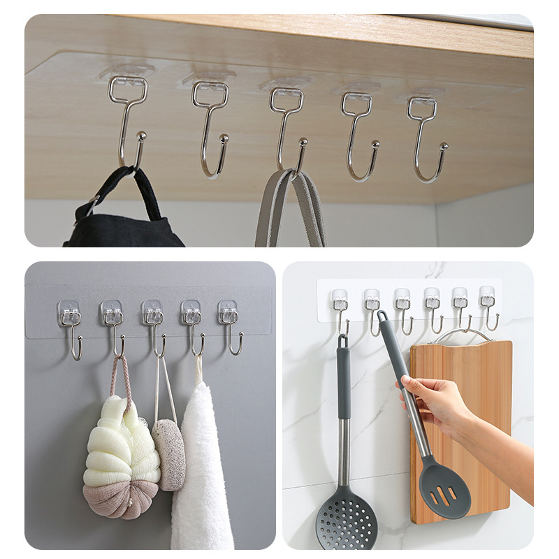 3/4/5/6 Row Wall Hanging Hook  – Kitchen Baking Gifts Bewertung und Preis