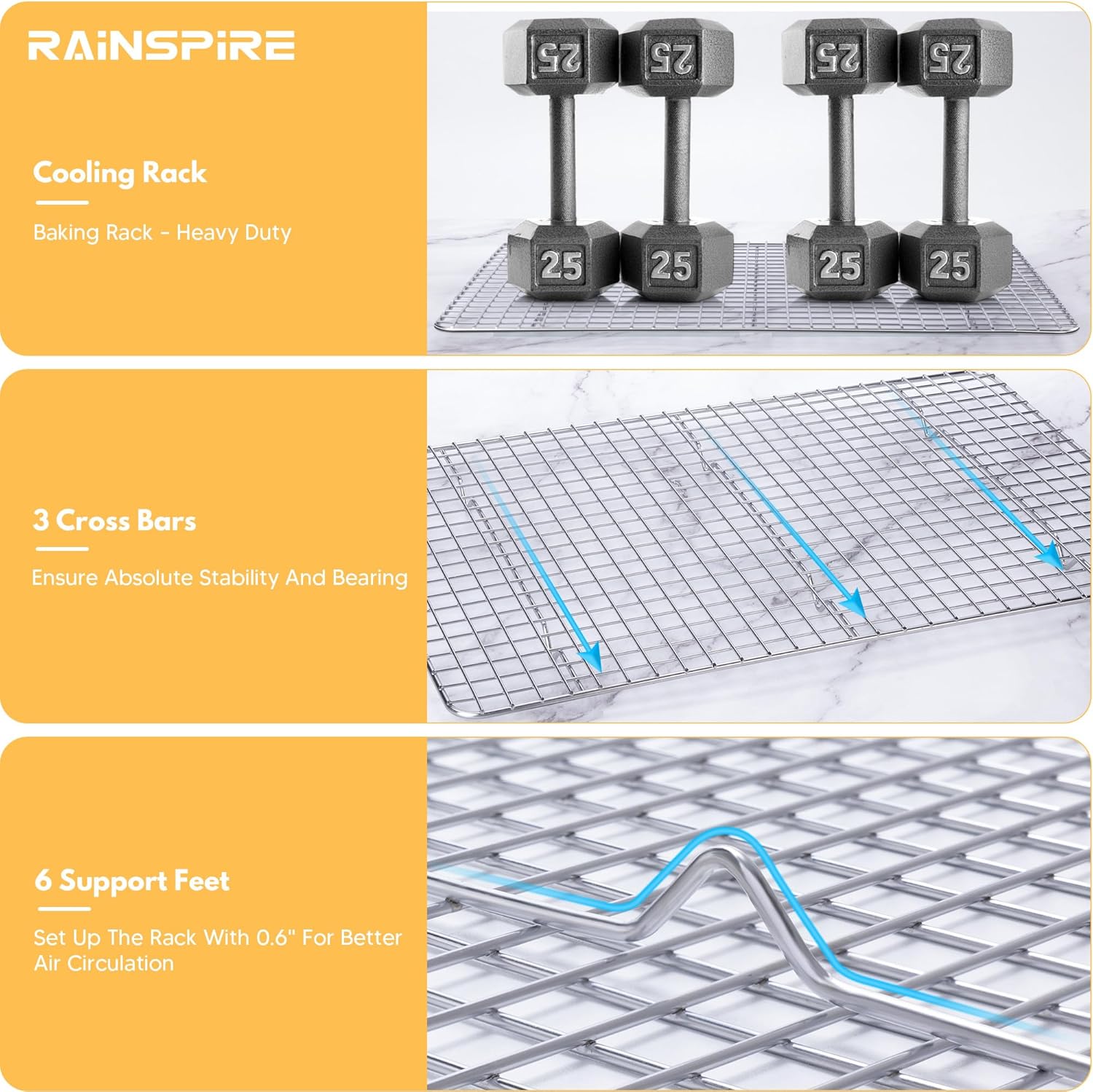 Cooling Rack Stainless Steel,  – Cooling Rack Wire Bewertung und Preis