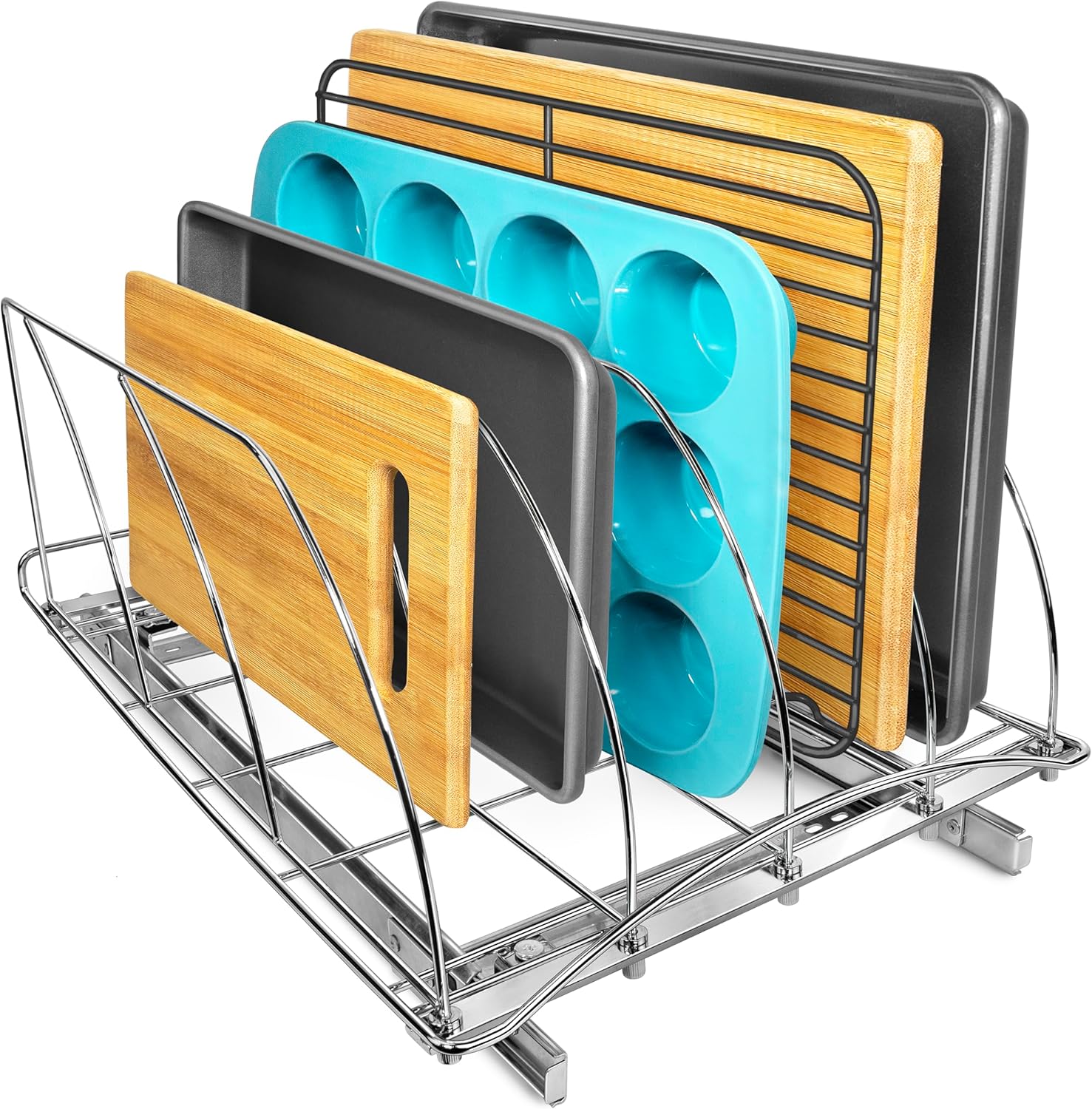 Pull Out Cutting Board, Baking – Kitchen Baking Sheet Organizer Bewertung und Preis