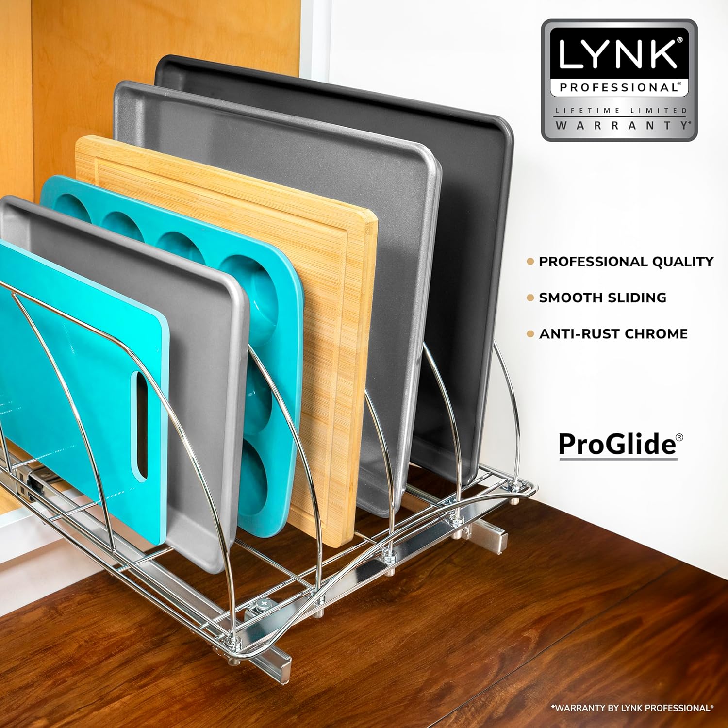 Pull Out Cutting Board, Baking – Kitchen Baking Sheet Organizer Bewertung und Preis