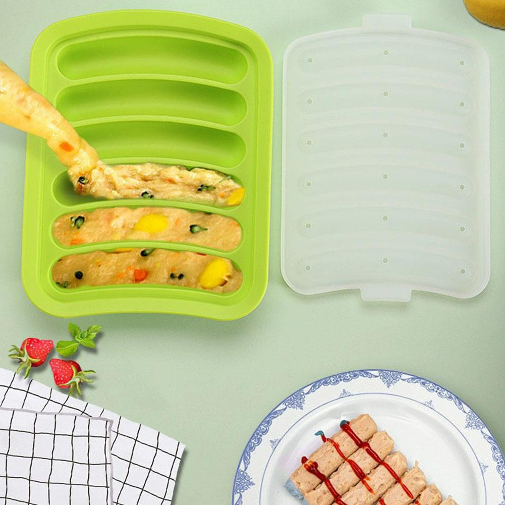 6-Cavity Silicone Sausage Make – Baking Kitchen Kids Bewertung und Preis