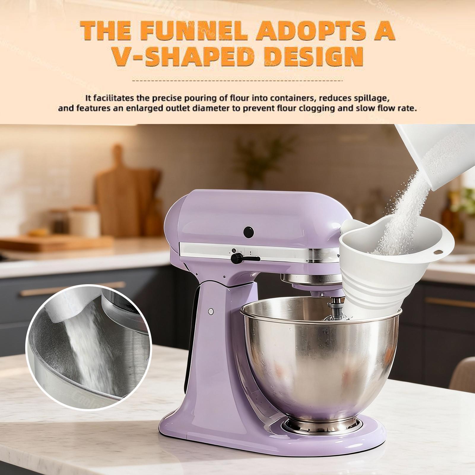 Flour Mixer Funnel Dough Bakin – Kitchen Aid Baking Bread Bewertung und Preis