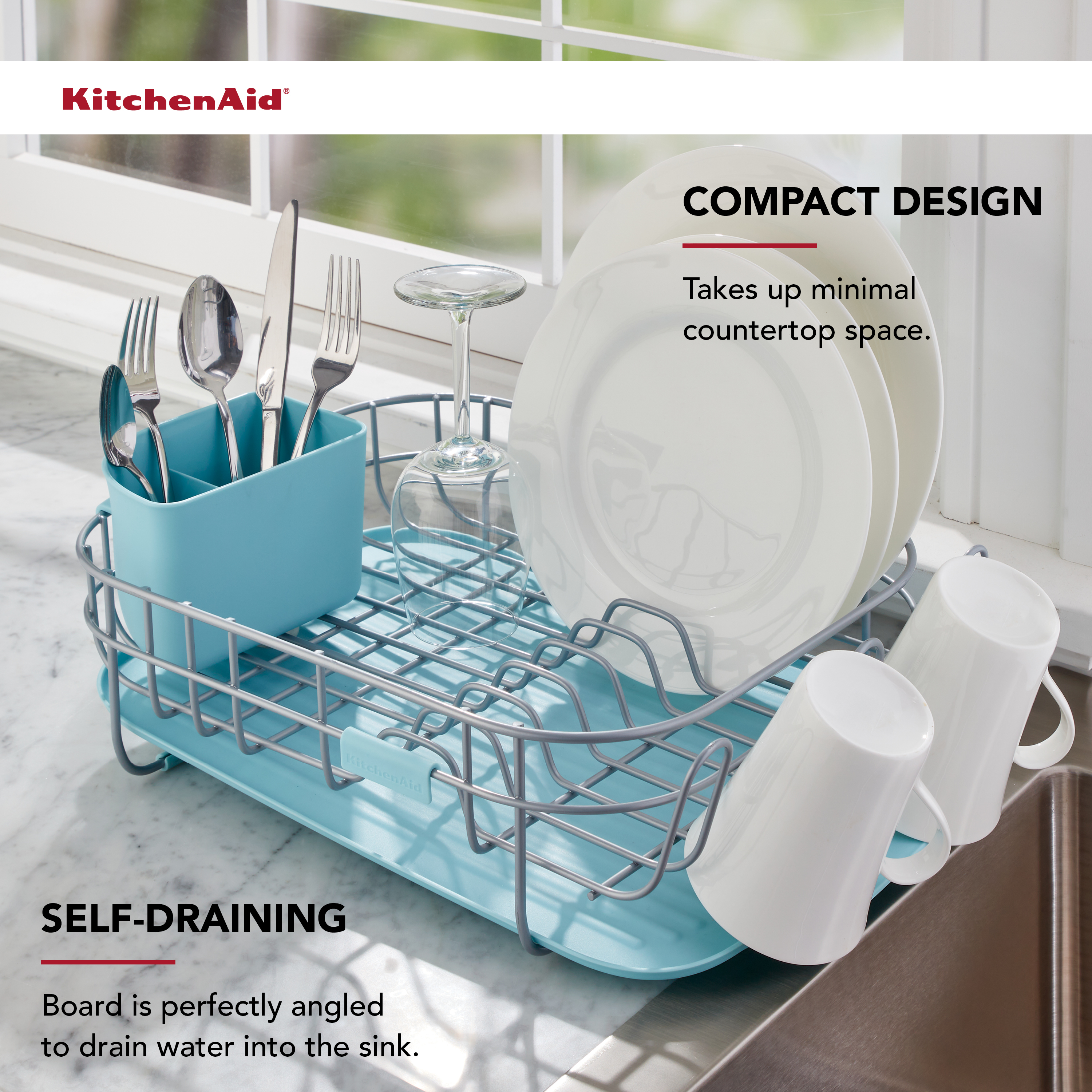 Low Profile Steel Dish Rack fo – Kitchen Utensils Bewertung und Preis