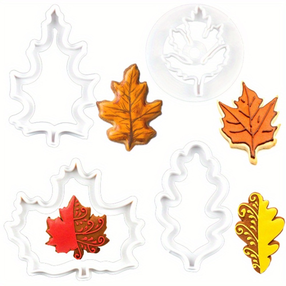 4Pcs Set Fall Leaf Cookie Cutt – Cookie Cutter Set Bewertung und Preis