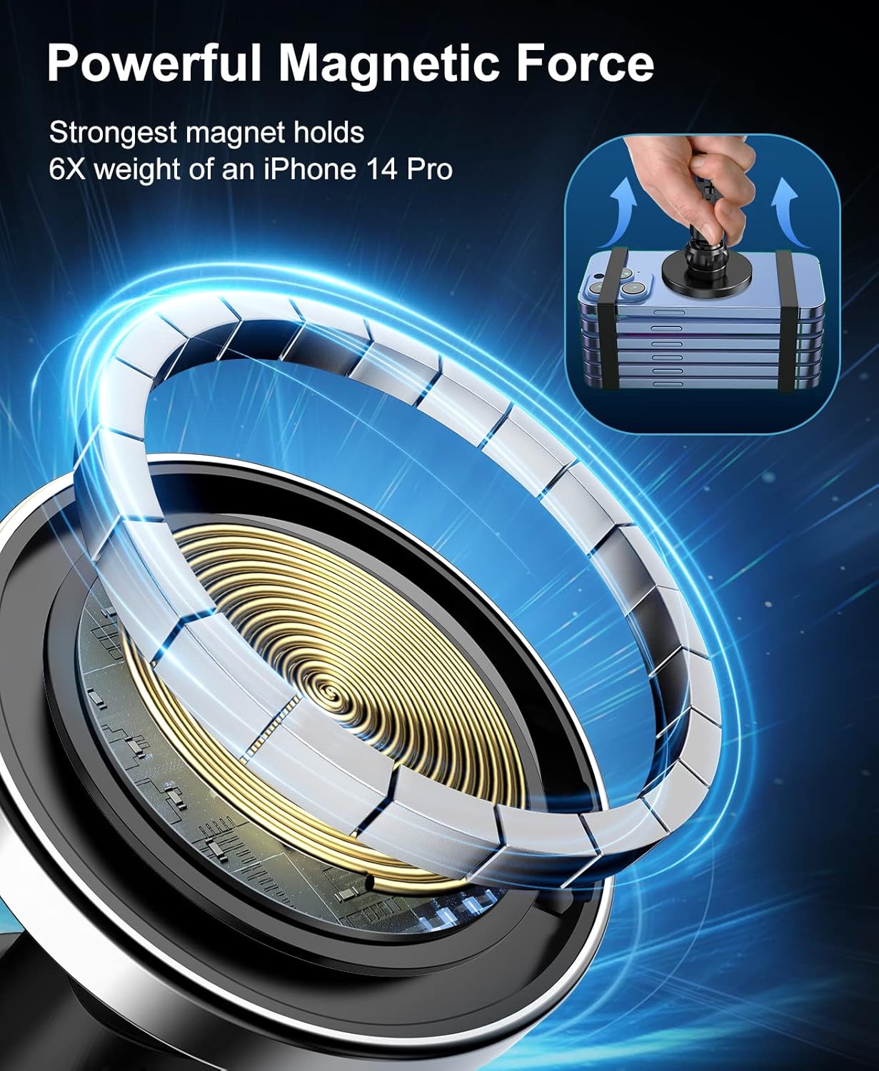 UYUXIO Magnetic Car Mount Phon – Cooling Rack Wire Bewertung und Preis
