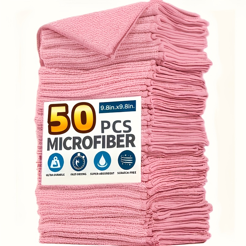 1-50Pcs Light Pink Microfiber  – Kitchen Baking Mixer Bewertung und Preis