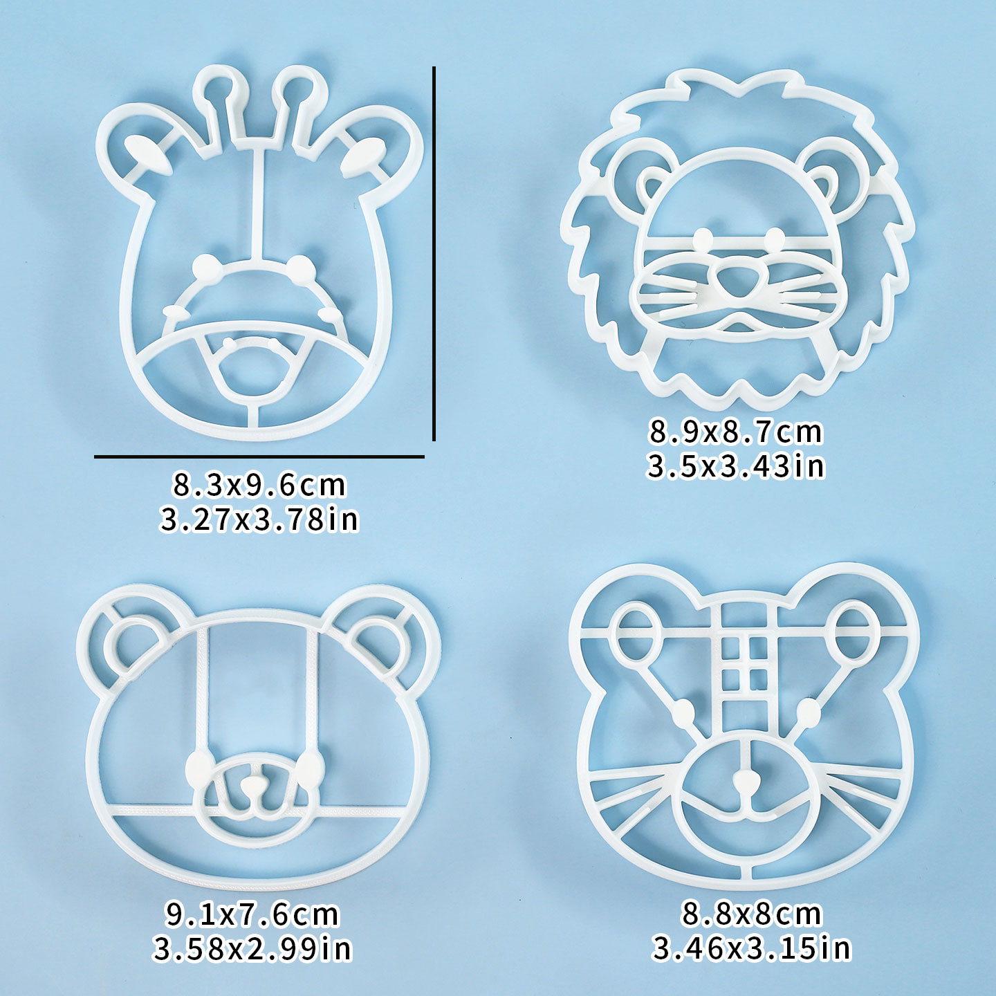 4 Pcs Animal Cookie Cutters Se – Cookie Cutter Set Bewertung und Preis