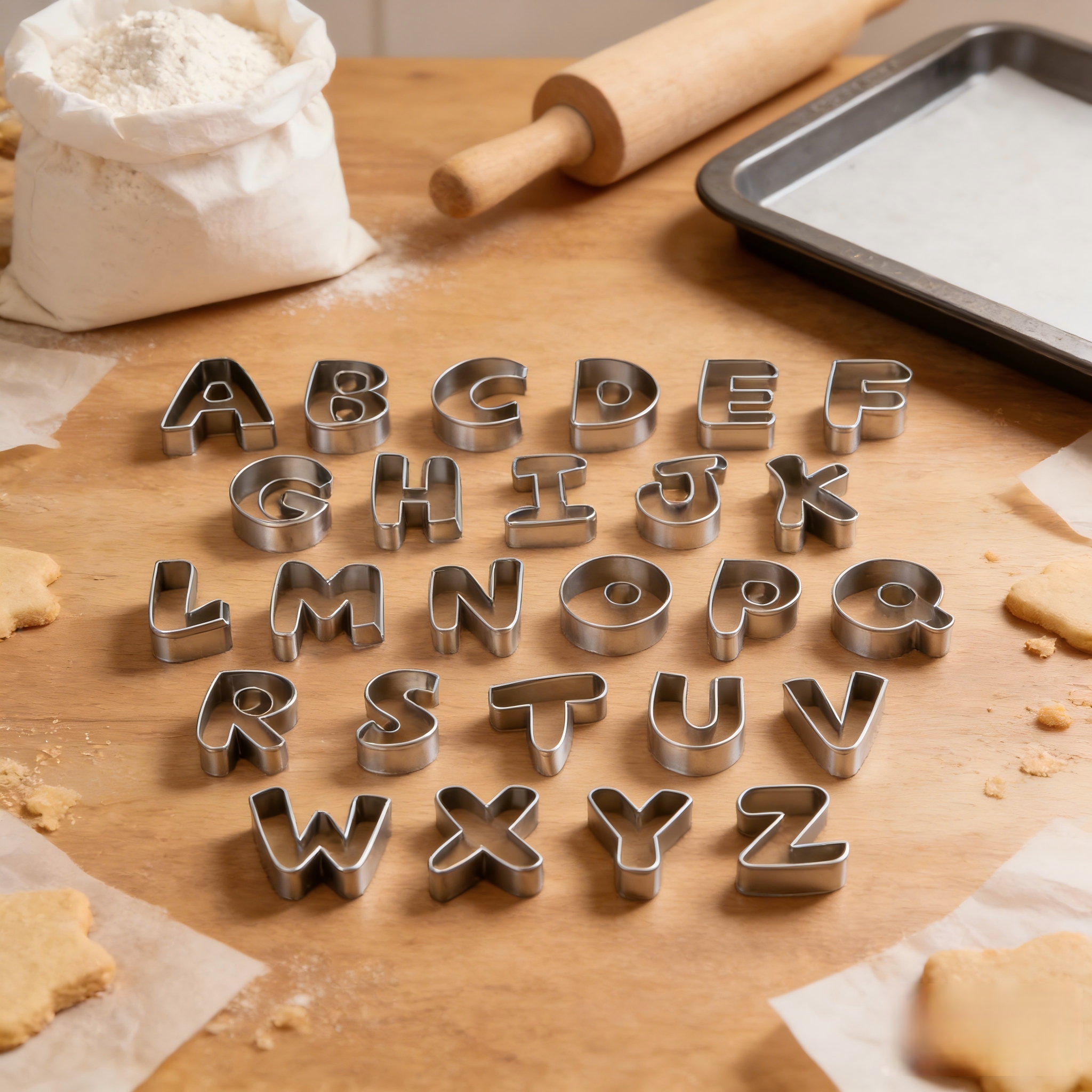 Letter Cookie Cutters Shapes 2 – Cookie Cutter Set Bewertung und Preis
