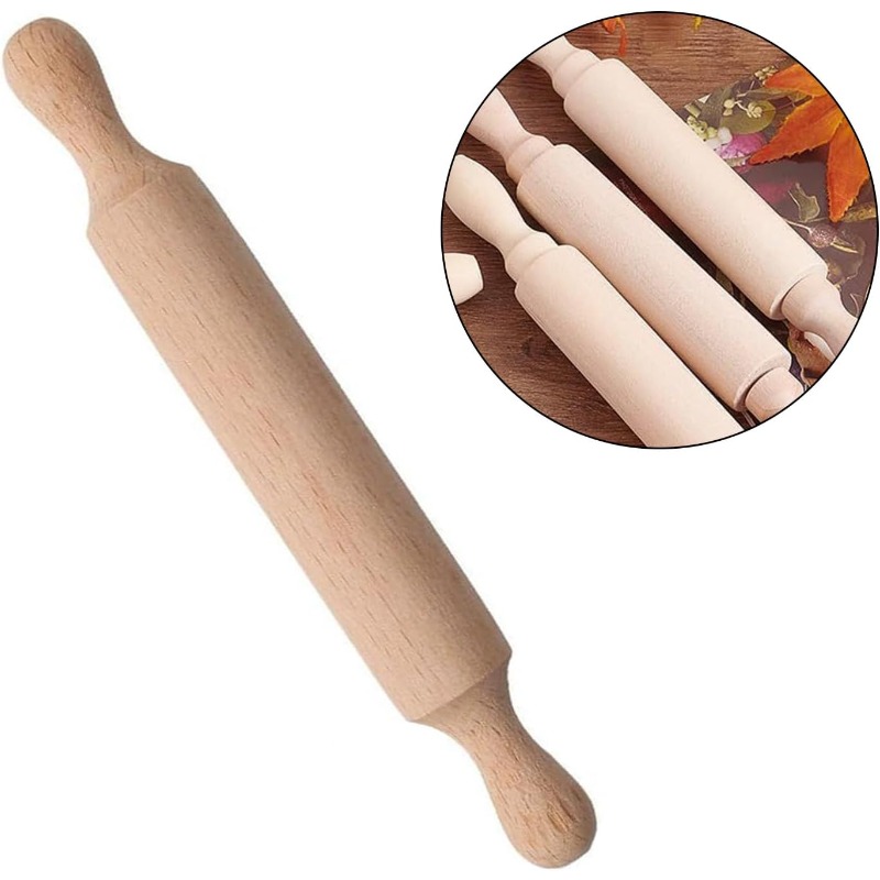 Wooden Mini Rolling Pin for Ki – Baking Kitchen Kids Bewertung und Preis