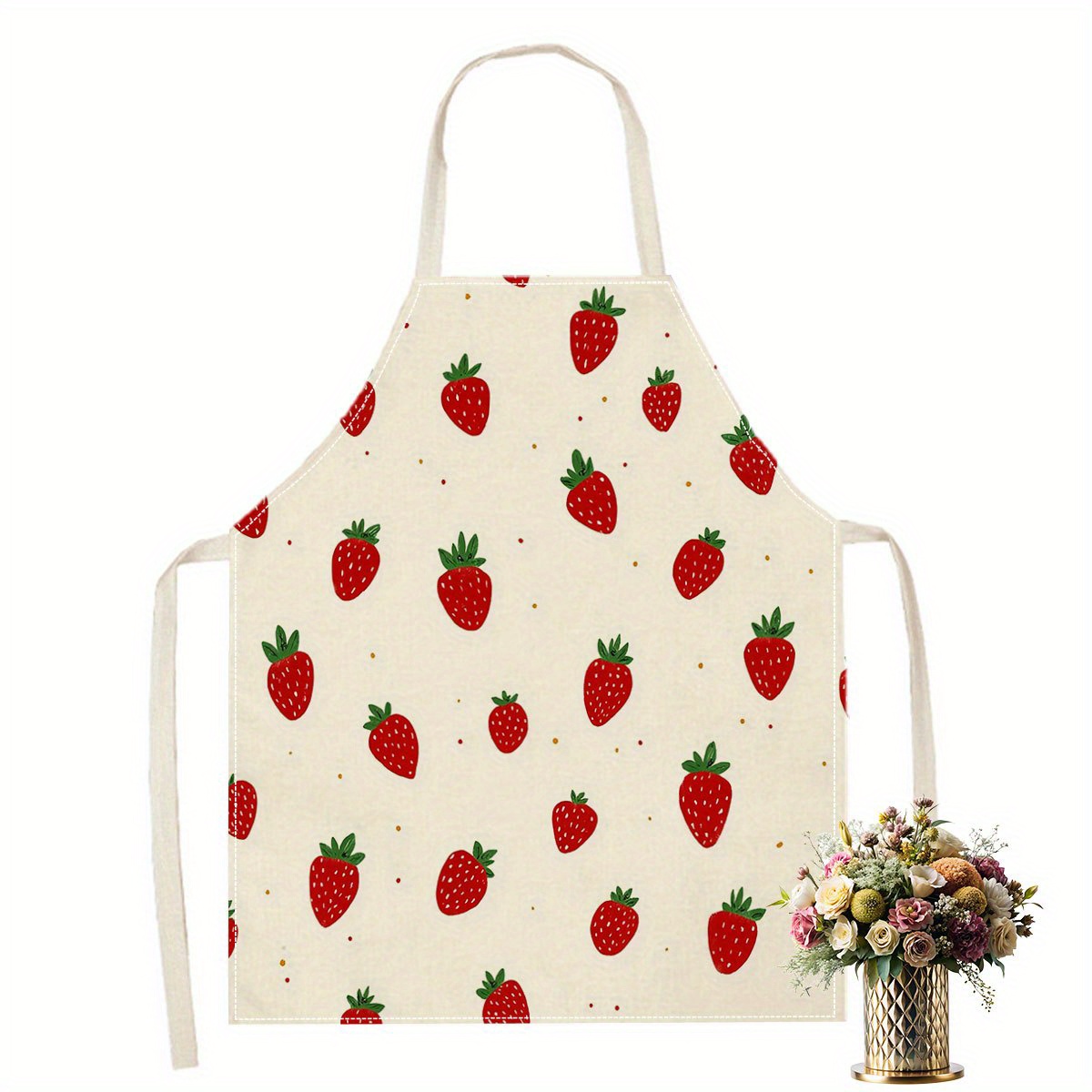1pc Strawberry Apron Fruit Pat – Baking Kitchen Kids Bewertung und Preis