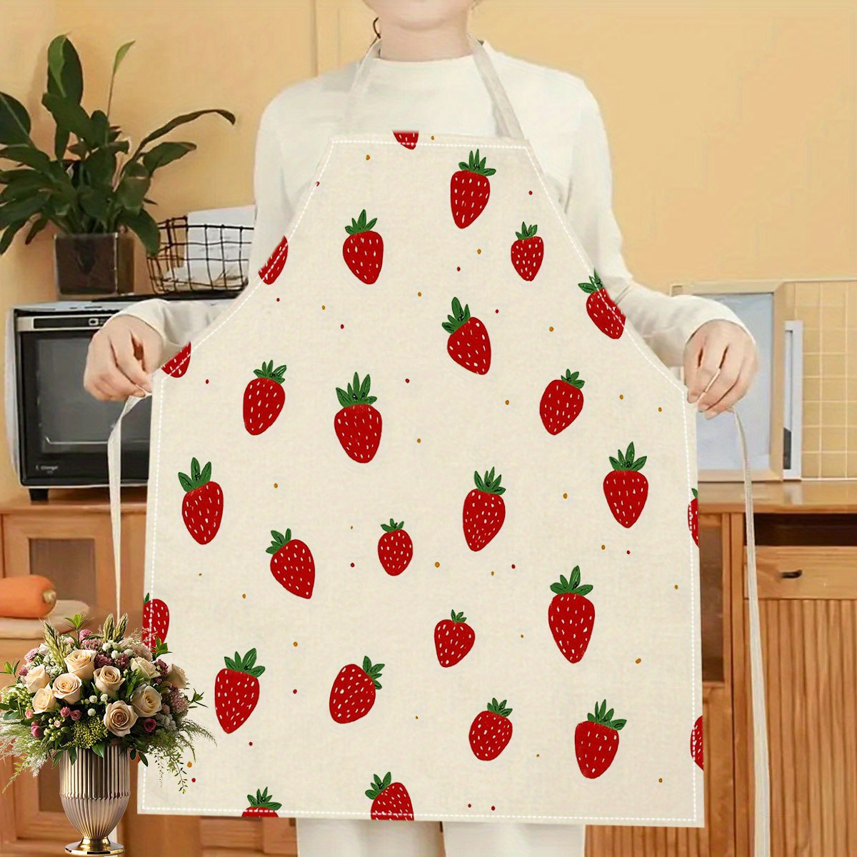 1pc Strawberry Apron Fruit Pat – Baking Kitchen Kids Bewertung und Preis